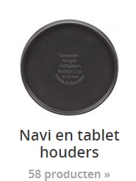 navigatie en tablet houder