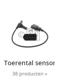 toerental sensors